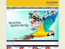 Tablet Screenshot of delock.tragant.com.tw